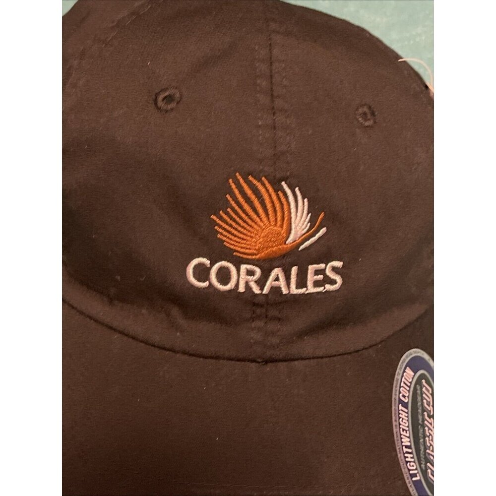 NWT Corales PGA Tour Black Cap By AHEAD - White & Gold Logo / R,W,&B PGA PATCH - Picture 14 of 16